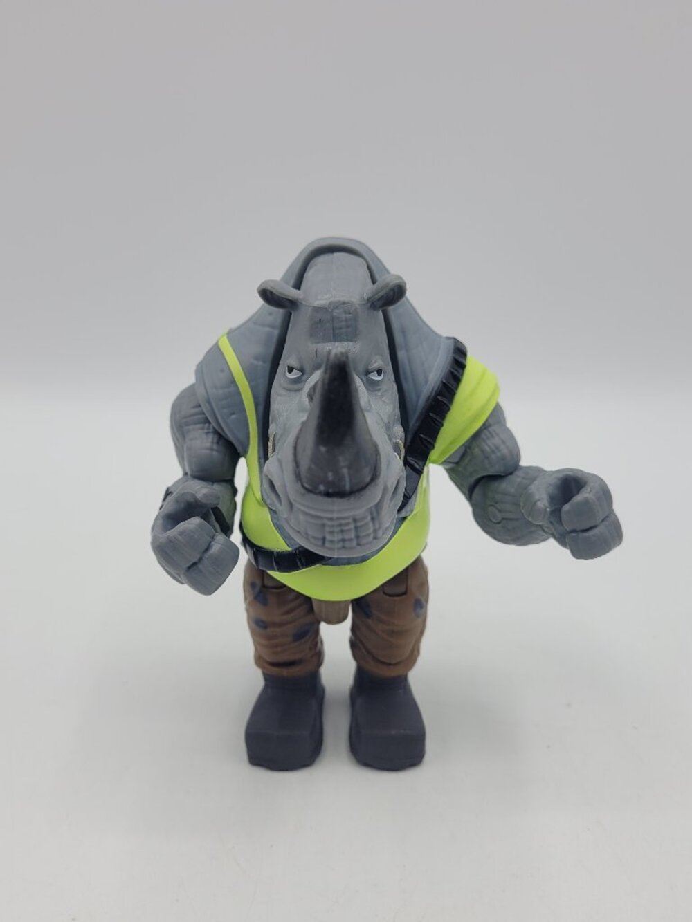 2023 TMNT Teenage Mutant Ninja Turtles Mayhem Rocksteady 4in Action Figure